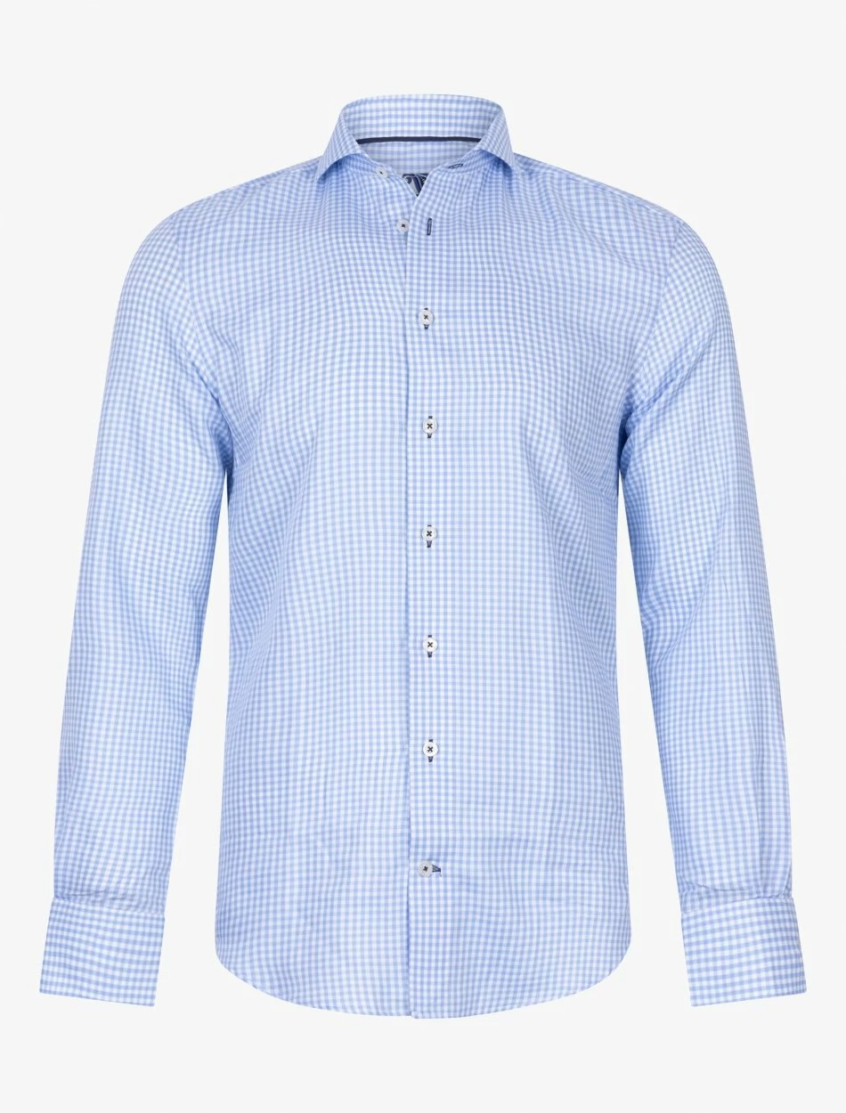 Cavallaro Napoli Carlazzo Overhemd Lichtblauw 1 Cavallaro Napoli Carlazzo Overhemd Lichtblauw