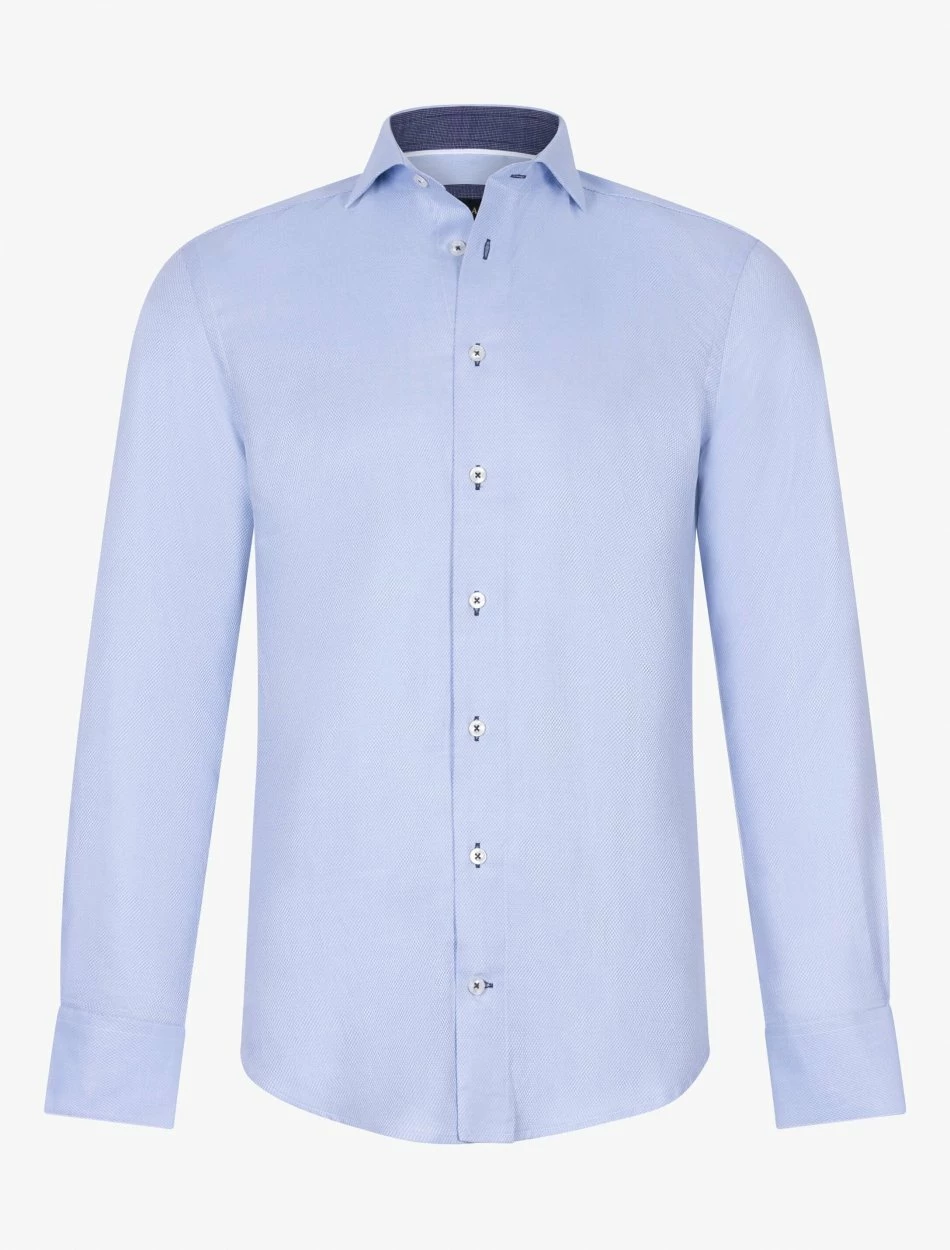 Cavallaro Napoli Teodoro Overhemd Lichtblauw 1 Cavallaro Napoli Teodoro Overhemd Lichtblauw