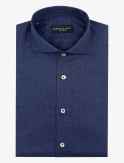 Cavallaro Napoli Emergo Overhemd Donkerblauw 5 Cavallaro Napoli Emergo Overhemd Donkerblauw -Cavallaro Napoli Shop 110222060 699007 03 positie 60 318