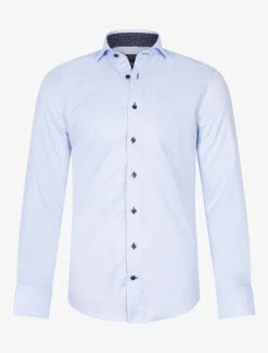 Cavallaro Napoli Bardi Overhemd Blauw