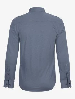 Cavallaro Napoli Piquo Overhemd Denim Blauw 16 Cavallaro Napoli Piquo Overhemd Denim Blauw -Cavallaro Napoli Shop 110225001 642000 02 positie 50 19