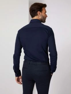 Cavallaro Napoli Piquo Overhemd Donkerblauw -Cavallaro Napoli Shop 110225001 699000 12 positie 25 702