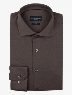 Cavallaro Napoli Piquo Overhemd Bruin 15 Cavallaro Napoli Piquo Overhemd Bruin -Cavallaro Napoli Shop 110225001 899000 03 positie 60 162