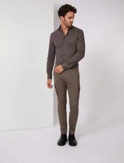 Cavallaro Napoli Piquo Overhemd Bruin 14 Cavallaro Napoli Piquo Overhemd Bruin -Cavallaro Napoli Shop 110225001 899000 05 positie 35 489