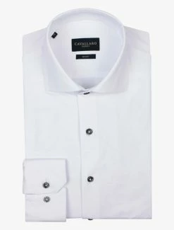 Cavallaro Napoli Franco Overhemd Wit -Cavallaro Napoli Shop 110225002 100000 03 positie 60 771