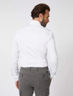 Cavallaro Napoli Franco Overhemd Wit -Cavallaro Napoli Shop 110225002 100000 12 positie 25 138