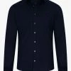 Cavallaro Napoli Franco Overhemd Donkerblauw