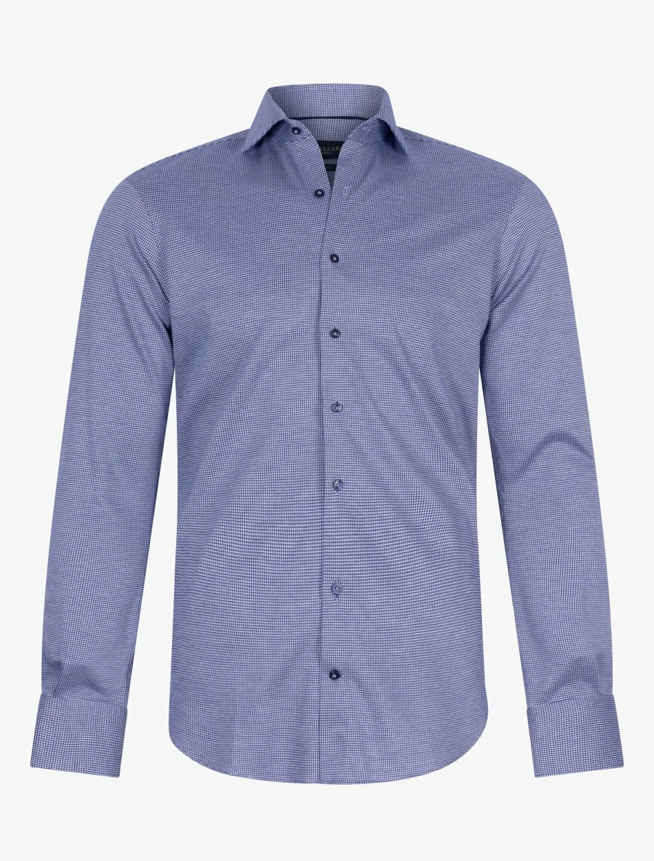 Cavallaro Napoli Aidan Overhemd Donkerblauw 7 Cavallaro Napoli Aidan Overhemd Donkerblauw - Afbeelding 7