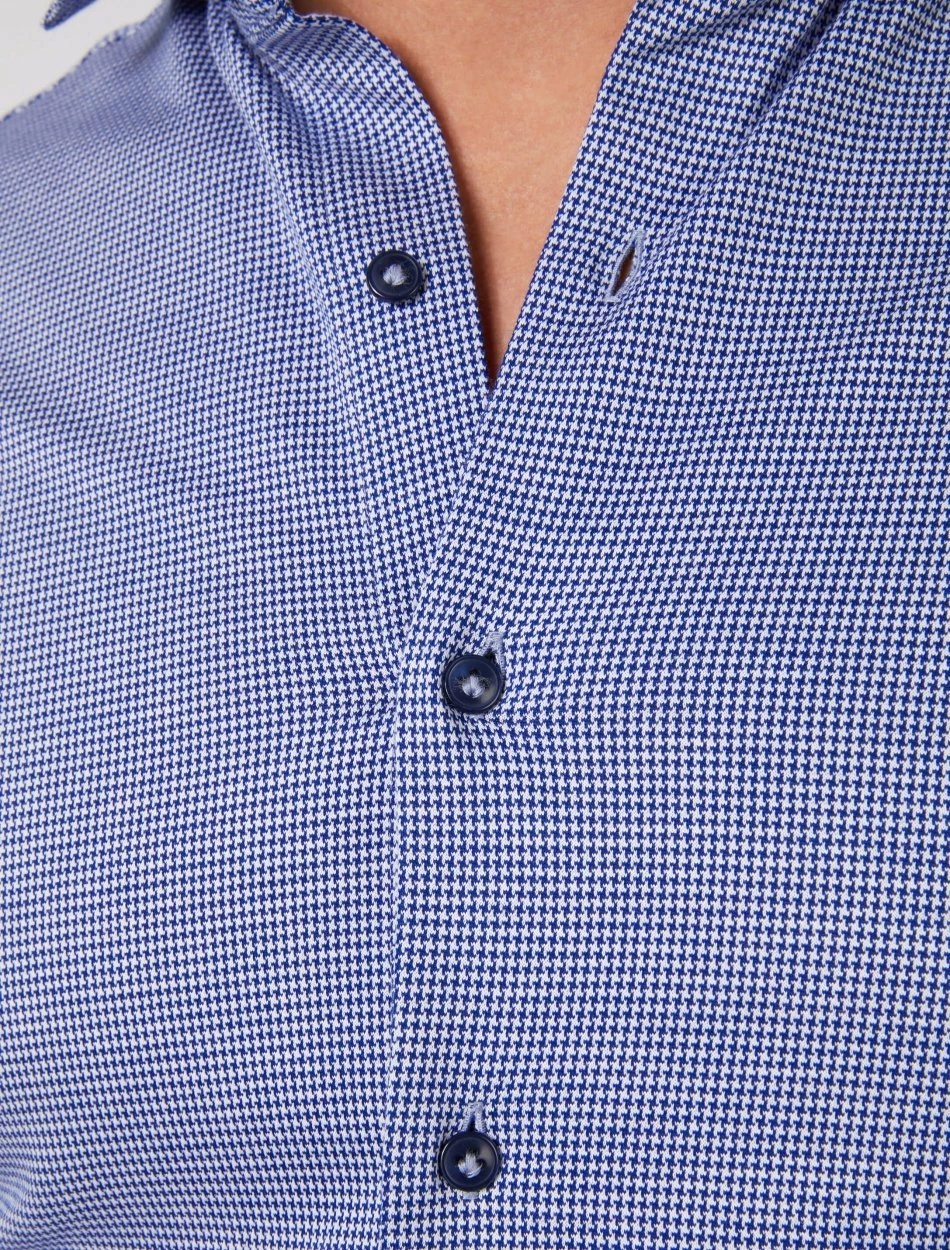 Cavallaro Napoli Aidan Overhemd Donkerblauw 3 Cavallaro Napoli Aidan Overhemd Donkerblauw - Afbeelding 3