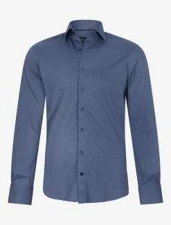 Cavallaro Napoli Basilio Overhemd Blauw -Cavallaro Napoli Shop 110225005 699607 01 positie 402c20voorkant 583