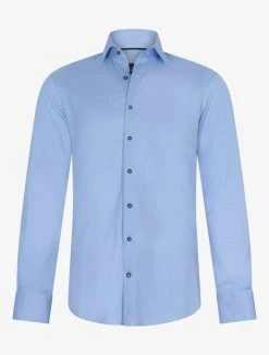 Cavallaro Napoli Bertoldo Overhemd Blauw 15 Cavallaro Napoli Bertoldo Overhemd Blauw -Cavallaro Napoli Shop 110225006 600000 01 positie 402c20voorkant 555