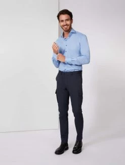 Cavallaro Napoli Bertoldo Overhemd Blauw 14 Cavallaro Napoli Bertoldo Overhemd Blauw -Cavallaro Napoli Shop 110225006 600000 05 positie 35 154