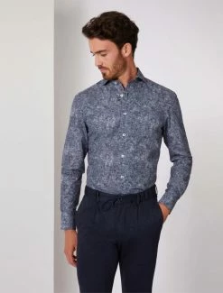 Cavallaro Napoli Blugio Overhemd Donkerblauw 13 Cavallaro Napoli Blugio Overhemd Donkerblauw -Cavallaro Napoli Shop 110225010 699007 06 positie 30 491