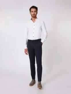 Cavallaro Napoli Biaglio Overhemd Wit -Cavallaro Napoli Shop 110225011 100007 05 positie 35 869