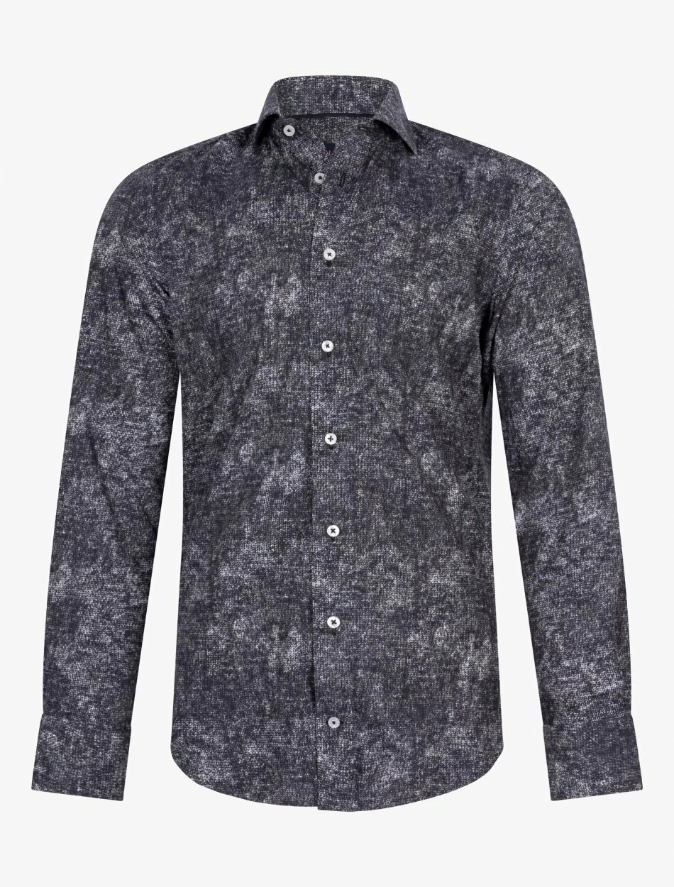 Cavallaro Napoli Vanteo Overhemd Donkergrijs 7 Cavallaro Napoli Vanteo Overhemd Donkergrijs - Afbeelding 7