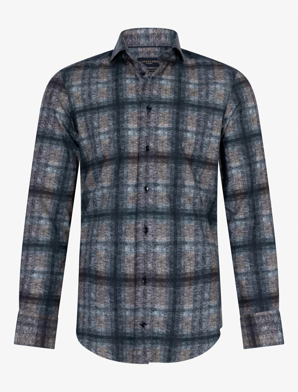 Cavallaro Napoli Tiquo Overhemd Groen 7 Cavallaro Napoli Tiquo Overhemd Groen - Afbeelding 7