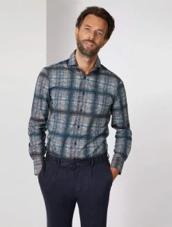 Cavallaro Napoli Tiquo Overhemd Groen