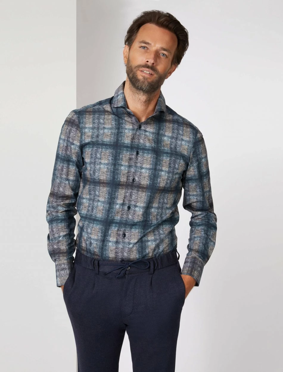 Cavallaro Napoli Tiquo Overhemd Groen 1 Cavallaro Napoli Tiquo Overhemd Groen