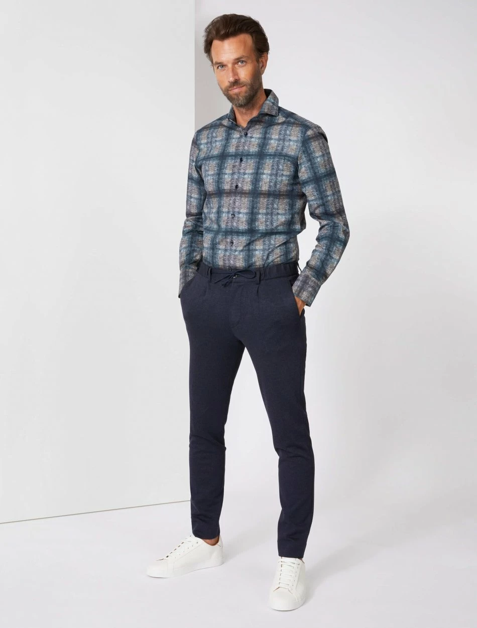 Cavallaro Napoli Tiquo Overhemd Groen 2 Cavallaro Napoli Tiquo Overhemd Groen - Afbeelding 2