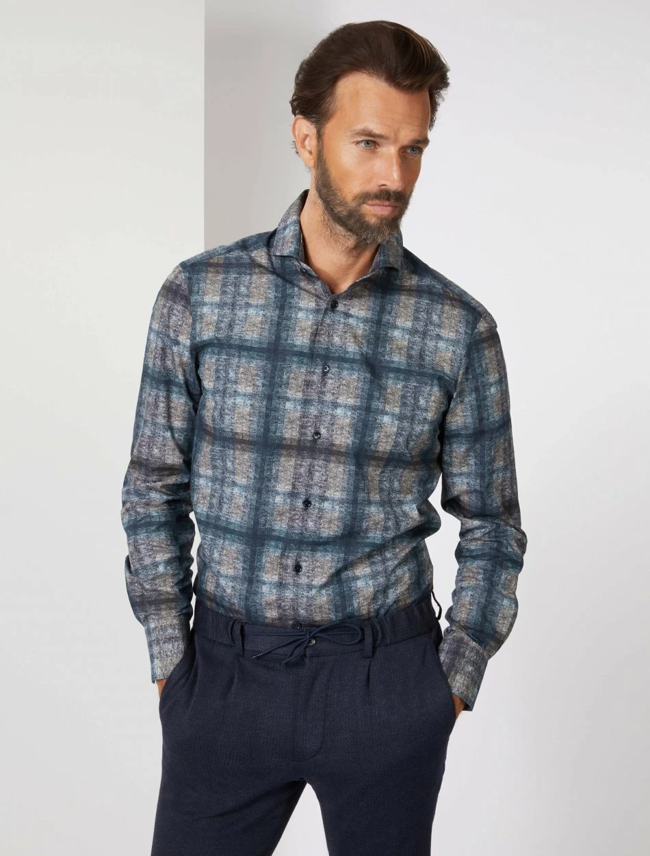 Cavallaro Napoli Tiquo Overhemd Groen 3 Cavallaro Napoli Tiquo Overhemd Groen - Afbeelding 3