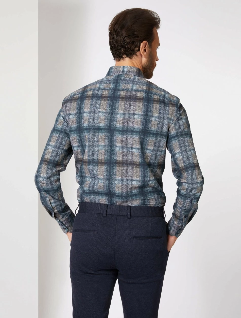 Cavallaro Napoli Tiquo Overhemd Groen 4 Cavallaro Napoli Tiquo Overhemd Groen - Afbeelding 4