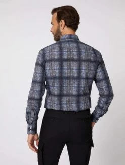 Cavallaro Napoli Griquo Overhemd Blauw 12 Cavallaro Napoli Griquo Overhemd Blauw -Cavallaro Napoli Shop 110225020 691691 12 positie 25 918