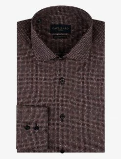 Cavallaro Napoli Tantino Overhemd Zwart -Cavallaro Napoli Shop 110225021 999807 03 positie 60 233