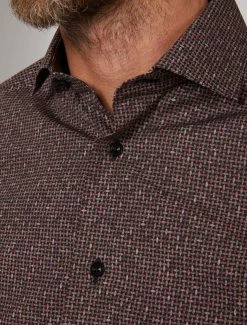 Cavallaro Napoli Tantino Overhemd Zwart -Cavallaro Napoli Shop 110225021 999807 11 positie 20 981