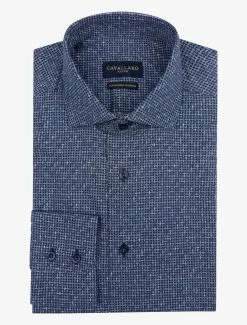Cavallaro Napoli Blantino Overhemd Donkerblauw -Cavallaro Napoli Shop 110225022 699007 03 positie 60 562