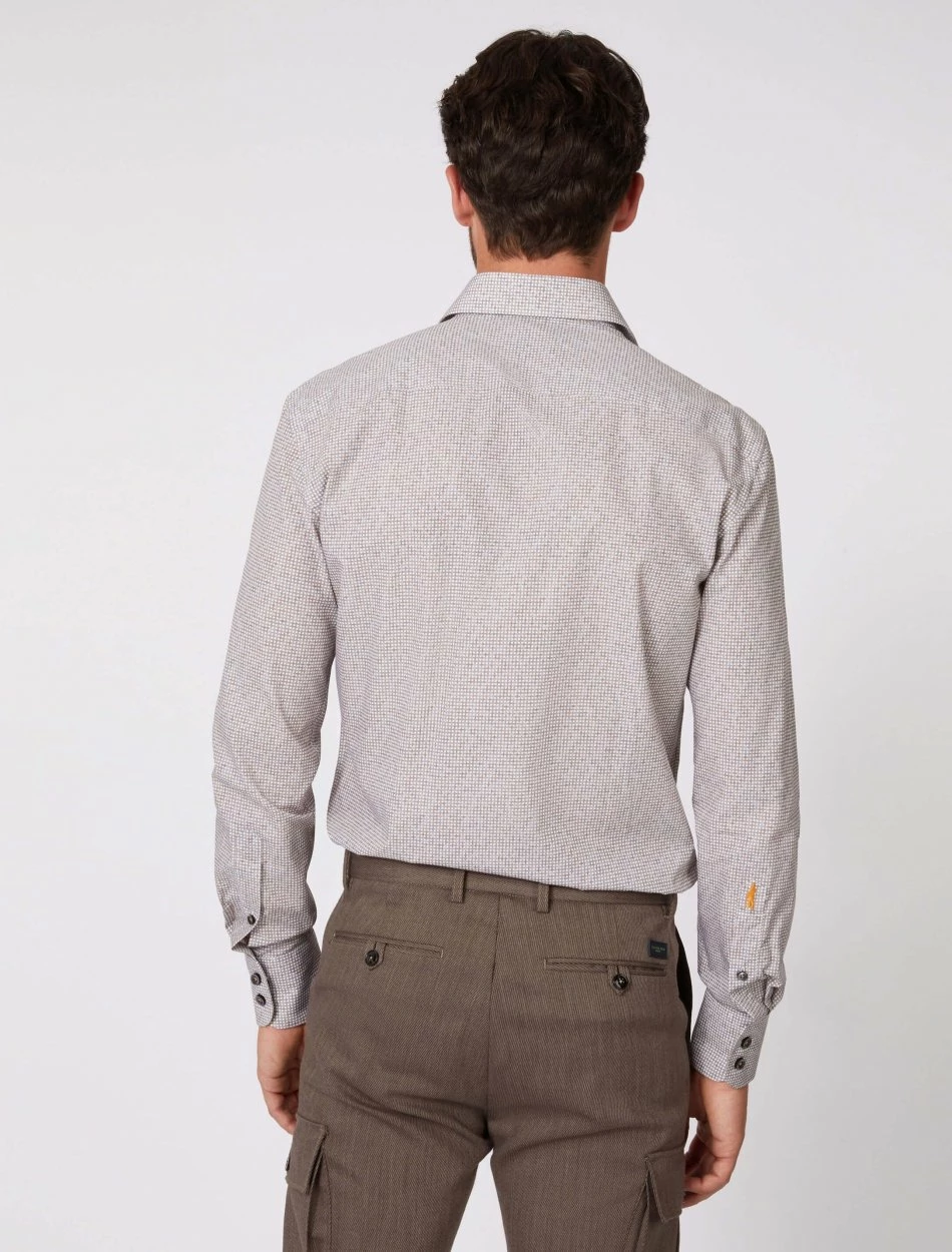 Cavallaro Napoli Camantino Overhemd Grijs 4 Cavallaro Napoli Camantino Overhemd Grijs - Afbeelding 4