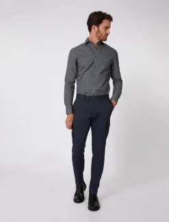 Cavallaro Napoli Grungo Overhemd Blauw 14 Cavallaro Napoli Grungo Overhemd Blauw -Cavallaro Napoli Shop 110225026 699507 05 positie 35 100