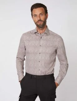 Cavallaro Napoli Piedio Overhemd Grijs