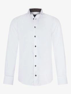 Cavallaro Napoli Dundio Overhemd Wit -Cavallaro Napoli Shop 110225029 100007 01 positie 402c20voorkant 335