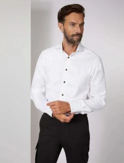 Cavallaro Napoli Ginaro Overhemd Wit