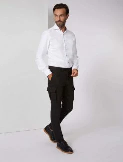 Cavallaro Napoli Ginaro Overhemd Wit -Cavallaro Napoli Shop 110225031 100007 05 positie 35 831