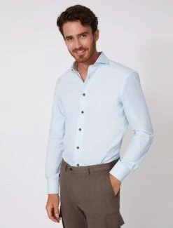 Cavallaro Napoli Gilando Overhemd Blauw