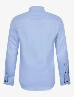 Cavallaro Napoli Santiddo Overhemd Blauw -Cavallaro Napoli Shop 110225034 600000 02 positie 50 688