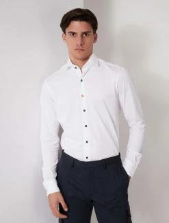 Cavallaro Napoli Campione Overhemd Wit