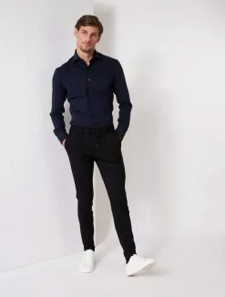 Cavallaro Napoli Campione Overhemd Donkerblauw