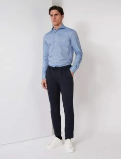 Cavallaro Napoli Fredo Overhemd Blauw -Cavallaro Napoli Shop 110226035 650101 06 positie 30 191