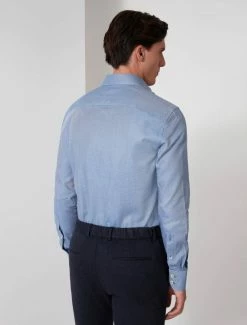 Cavallaro Napoli Fredo Overhemd Blauw -Cavallaro Napoli Shop 110226035 650101 12 positie 25 911