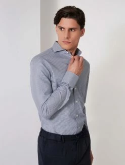 Cavallaro Napoli Fausto Overhemd Blauw