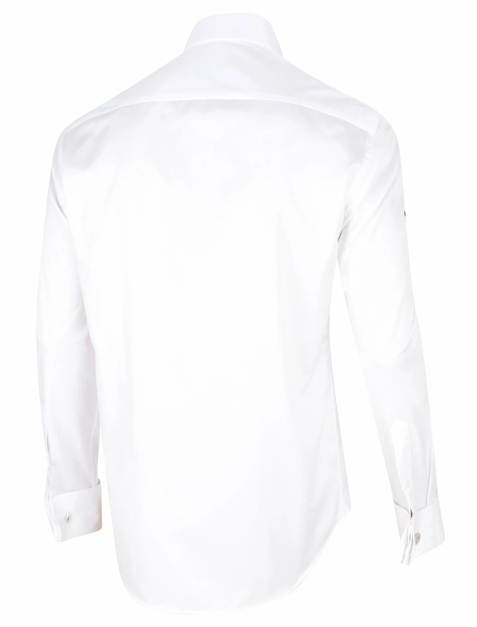 Cavallaro Napoli Bianco Ceremonial Overhemd Wit 3 Cavallaro Napoli Bianco Ceremonial Overhemd Wit - Afbeelding 3