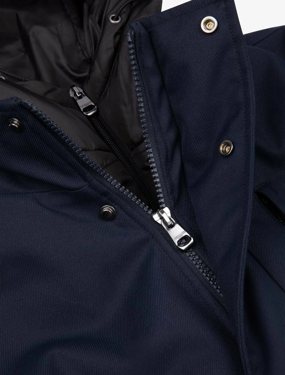 Cavallaro Napoli Trentino Parka Donkerblauw 10 Cavallaro Napoli Trentino Parka Donkerblauw - Afbeelding 10