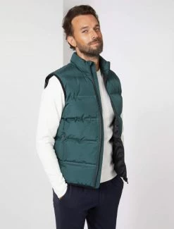 Cavallaro Napoli Pomba Bodywarmer Donkergroen 12 Cavallaro Napoli Pomba Bodywarmer Donkergroen -Cavallaro Napoli Shop 112225001 599000 06 positie 30 290