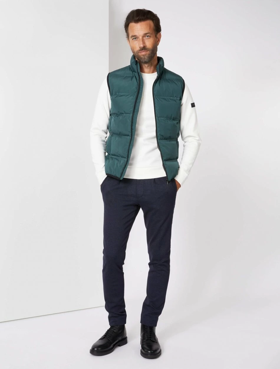 Cavallaro Napoli Pomba Bodywarmer Donkergroen 2 Cavallaro Napoli Pomba Bodywarmer Donkergroen - Afbeelding 2