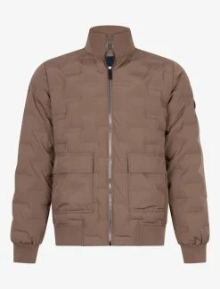 Cavallaro Napoli Astano Bomber Jas Donker Taupe -Cavallaro Napoli Shop 112225002 880000 01 positie 402c20voorkant 288