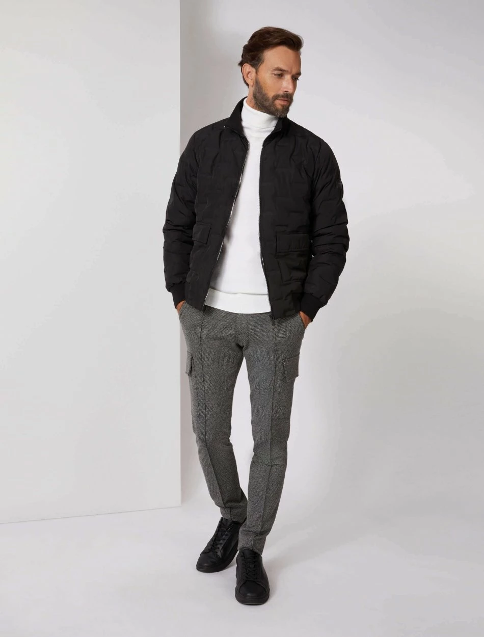 Cavallaro Napoli Astano Bomber Jas Zwart 6 Cavallaro Napoli Astano Bomber Jas Zwart - Afbeelding 6