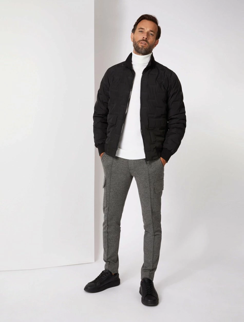 Cavallaro Napoli Astano Bomber Jas Zwart 2 Cavallaro Napoli Astano Bomber Jas Zwart - Afbeelding 2