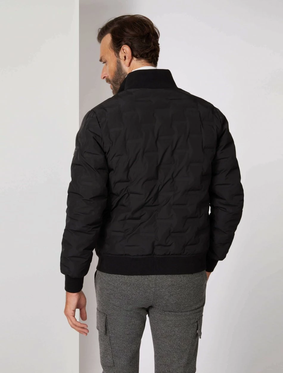 Cavallaro Napoli Astano Bomber Jas Zwart 4 Cavallaro Napoli Astano Bomber Jas Zwart - Afbeelding 4